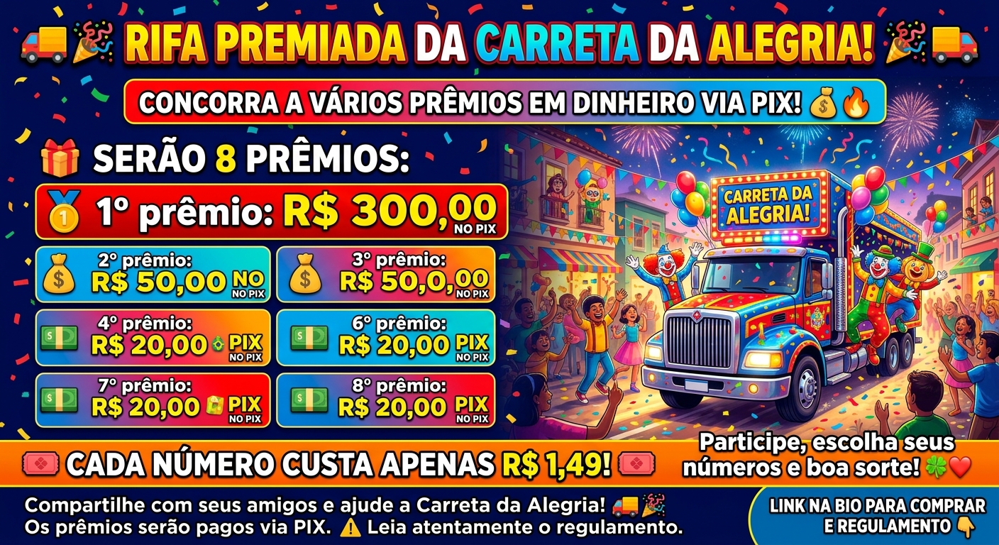 Prêmios no PIX